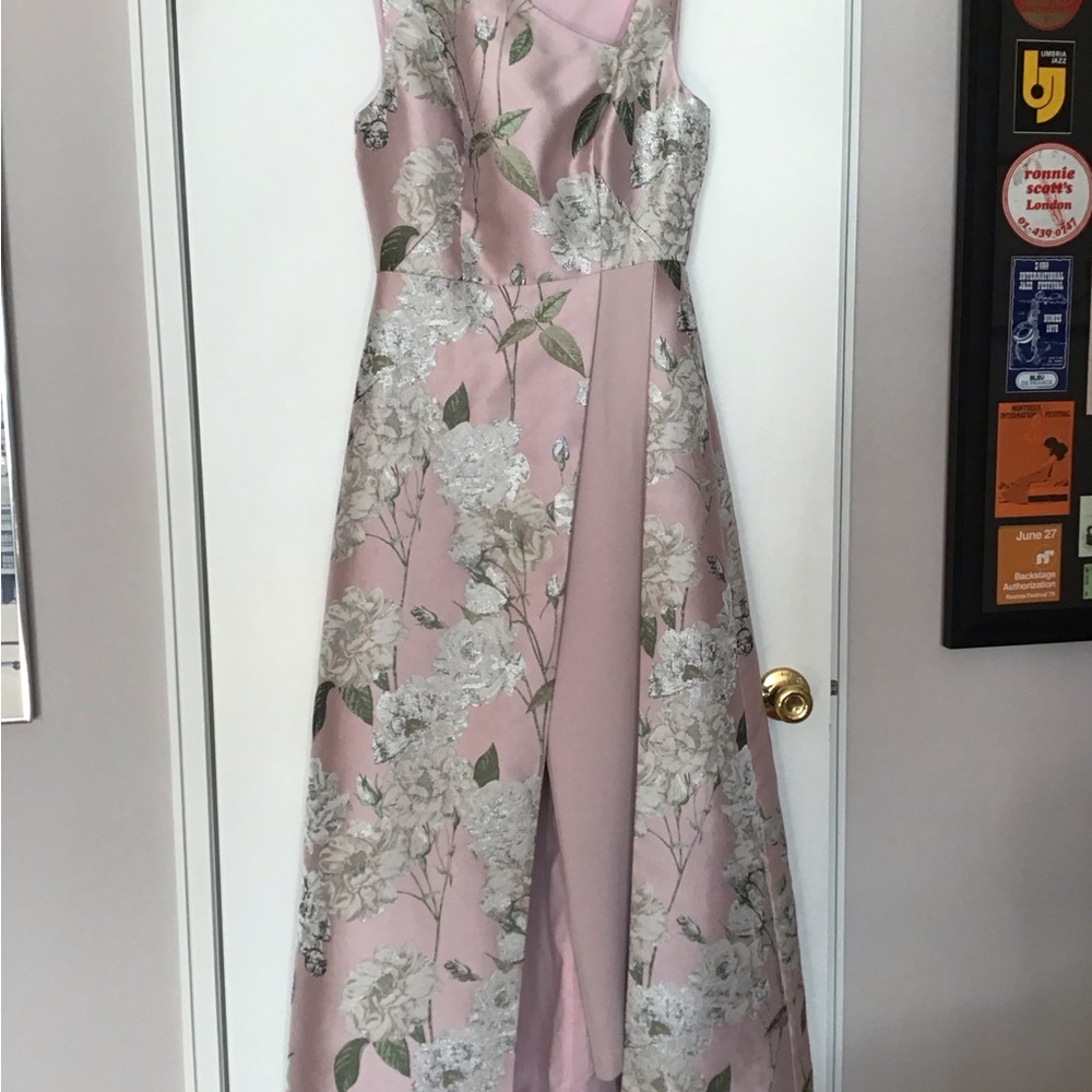 Kay Unger Walk-thru Jumpsuit/Gown - WORN ONCE!  Stunning! - Picture 4 of 16